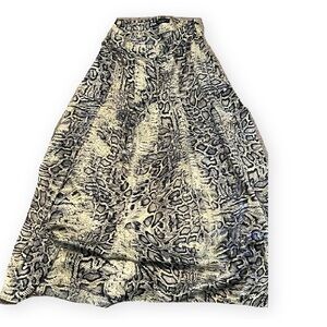 ZARA Animal Print Skirt